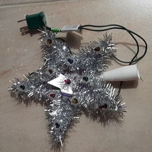 (2/$15) Vintage Christmas Star
